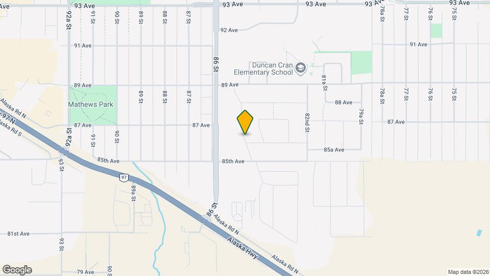 8621 85 St Map and Location Details