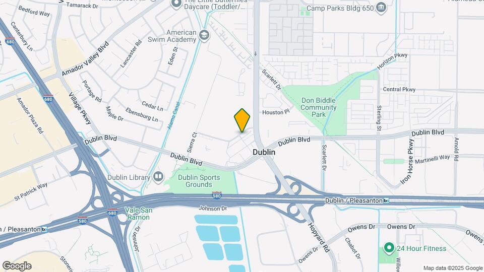 6566 Sierra Ln Map and Location Details