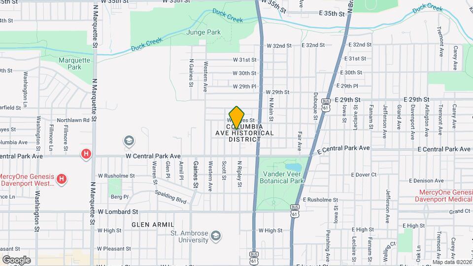 2648 N Ripley St Map and Location Details