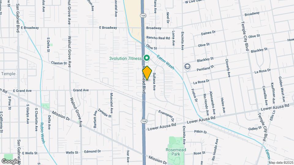 5032 Rosemead Blvd Map and Location Details