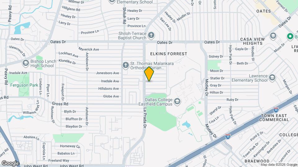 2914 Scottsbluff Dr Map and Location Details