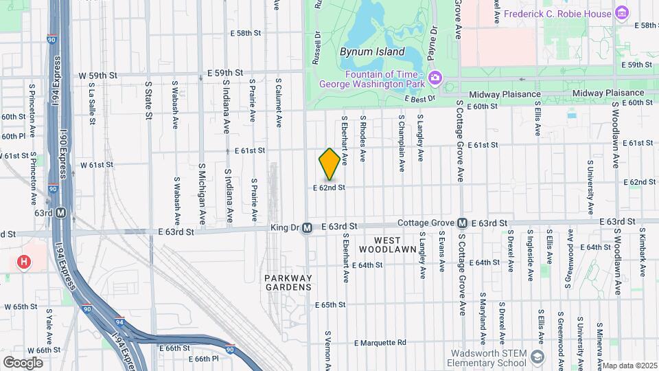 436 E 62nd St Map and Location Details