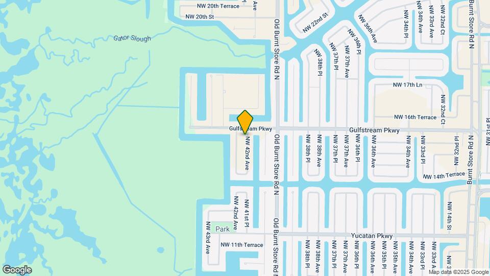 1532 NW 41st Pl Map and Location Details