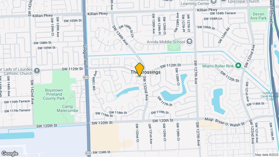 13274 SW 112th Terrace Map and Location Details