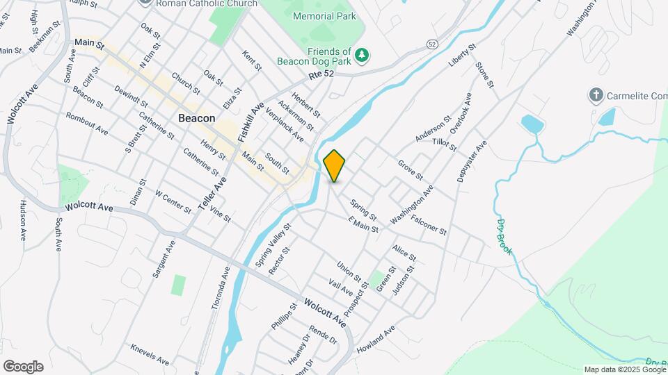 36 E Main St Map and Location Details