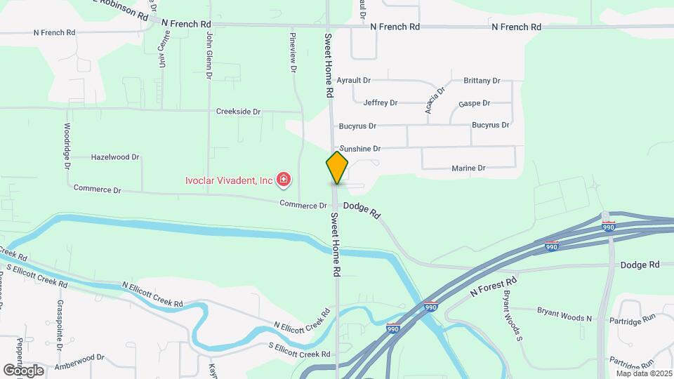 2493 Sweet Home Rd Map and Location Details