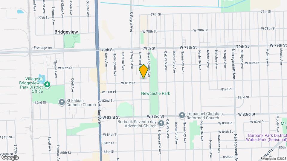 8053 Newland Ave Map and Location Details