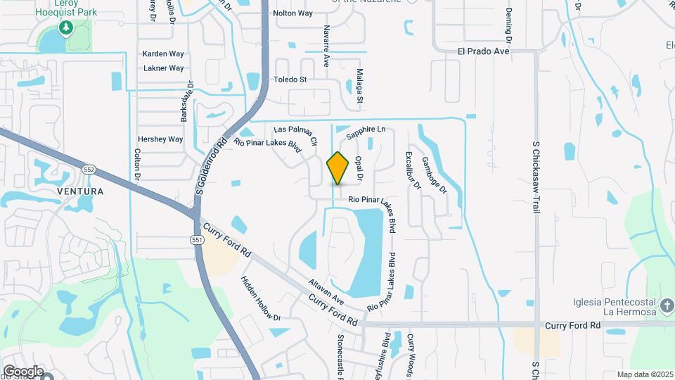 7663 Sapphire Ln Map and Location Details