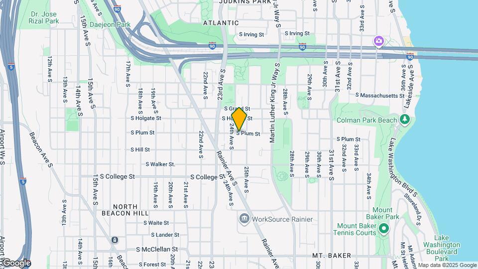 2433 S Plum St Map and Location Details