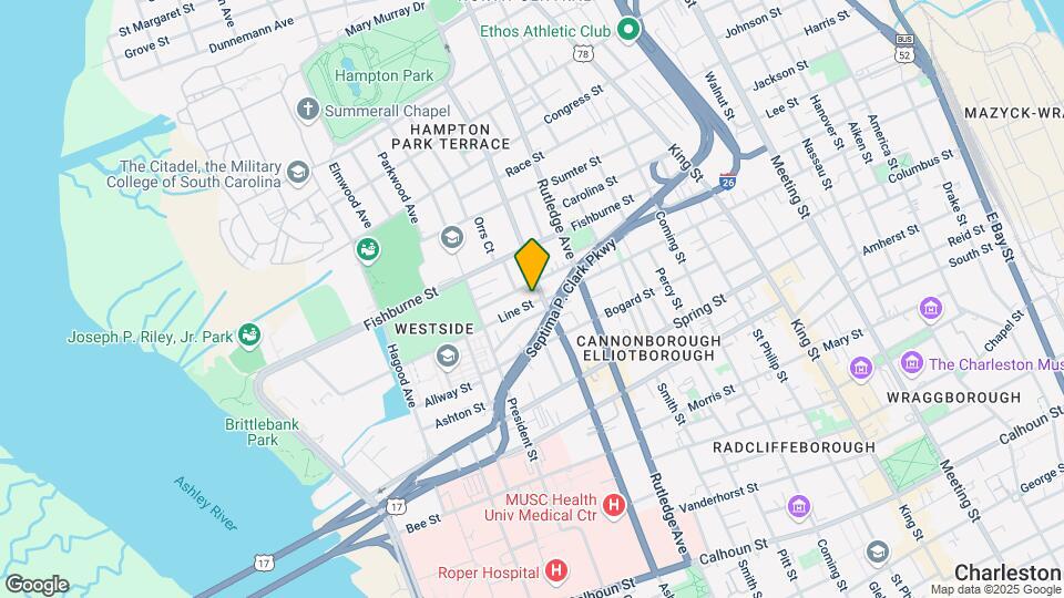 180 Line St Mapa y Detalles de la Ubicación