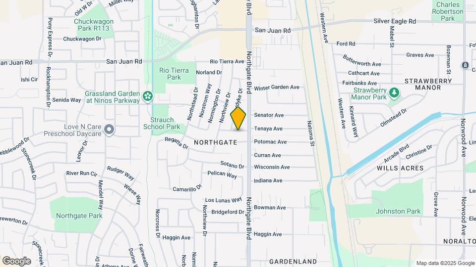 612 Tenaya Ave Mapa y Detalles de la Ubicación