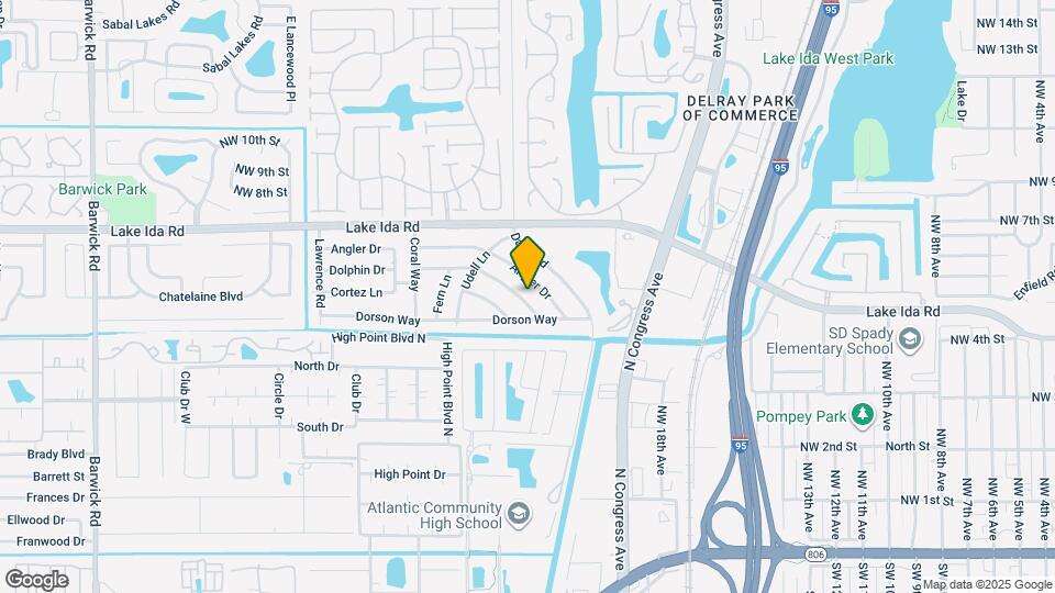 525 Dolphin Dr Map and Location Details