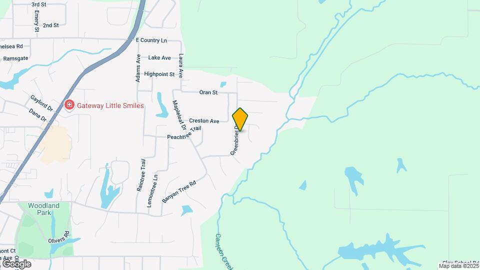 2020 Greenbrier Dr Map and Location Details