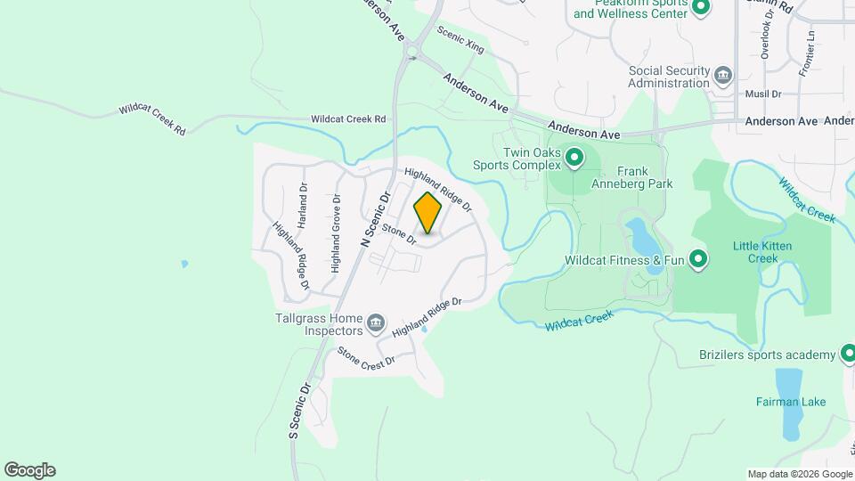 406 Stone Dr Map and Location Details