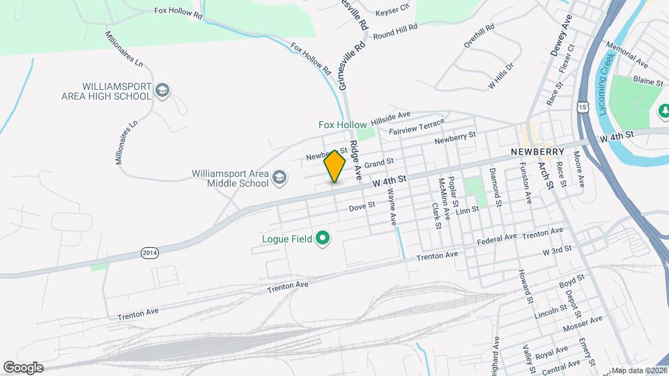 2638 W 4th St Map and Location Details