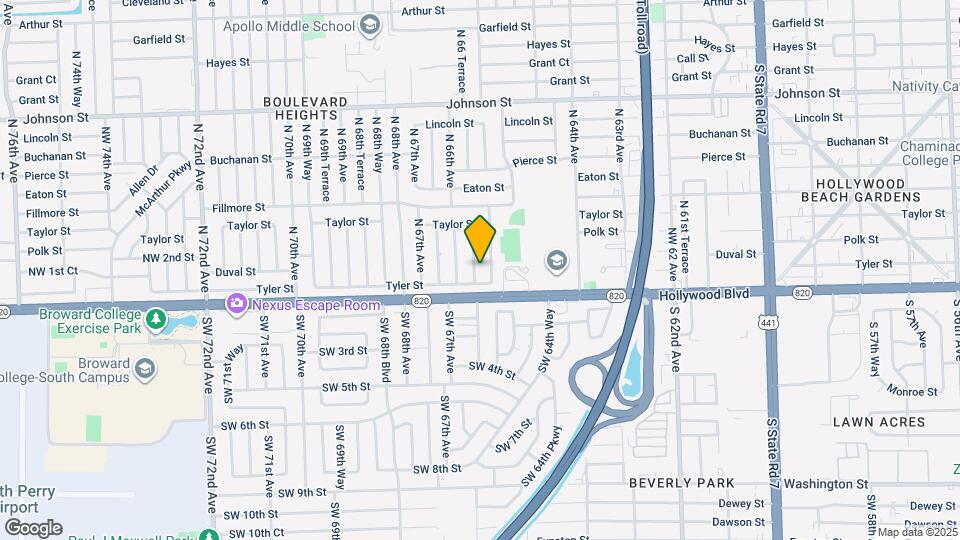 221 N 65th Way Map and Location Details
