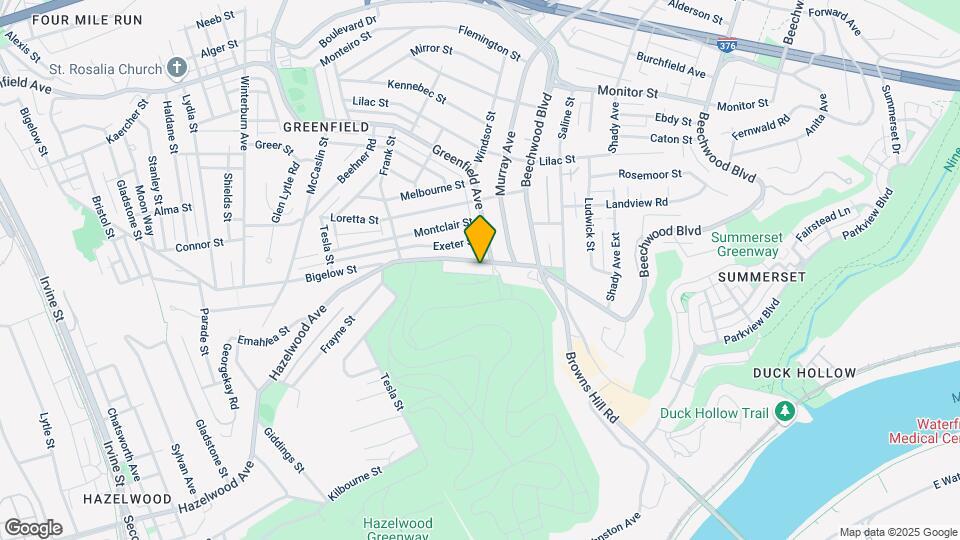 786 Hazelwood Ave Mapa y Detalles de la Ubicación