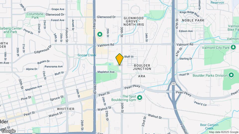 Bluebird Permanent Supportive Housing Map and Location Details