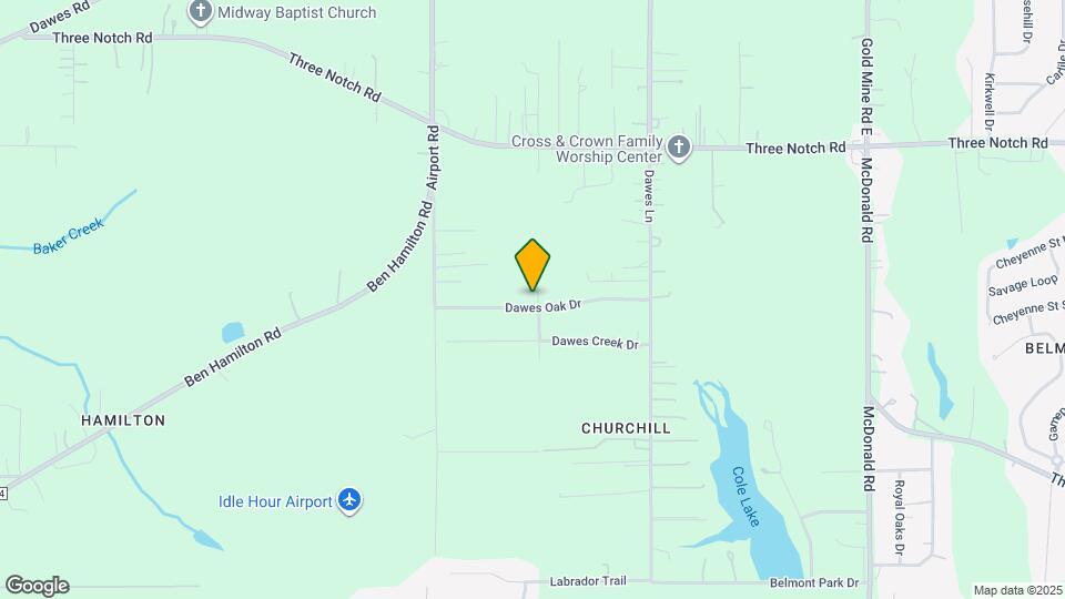 9030 Dawes Oak Dr Map and Location Details