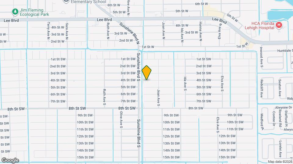 3013 4th St SW Map and Location Details