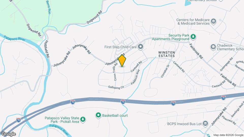 2118 Cedar Barn Way Map and Location Details