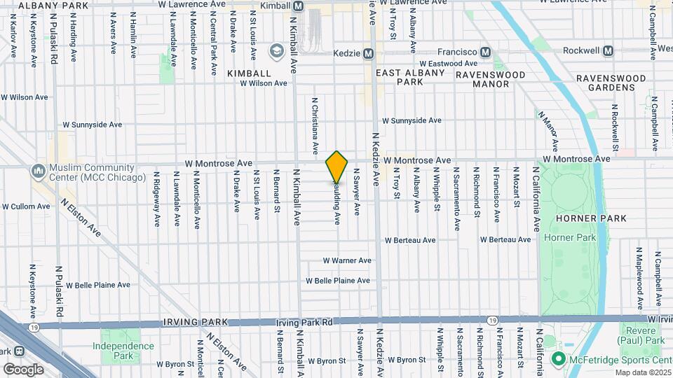 4314 N Spaulding Ave Map and Location Details