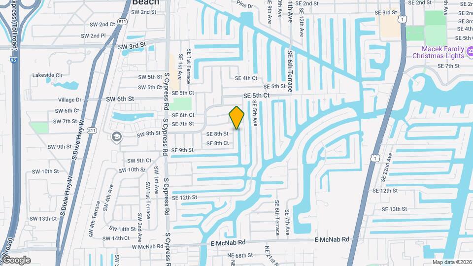 800 SE 3rd Terrace Map and Location Details