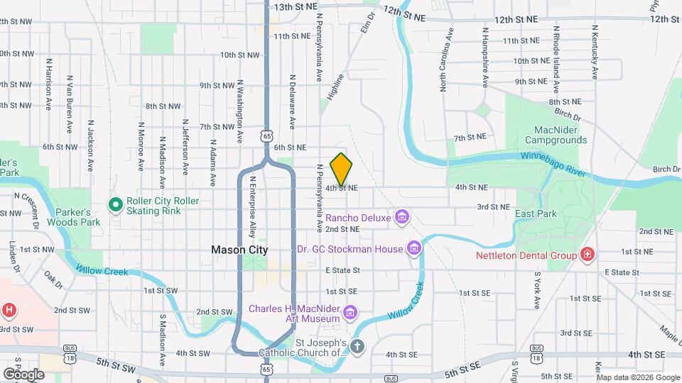 227 4th St NE, Unit 227 4th Street NE Map and Location Details