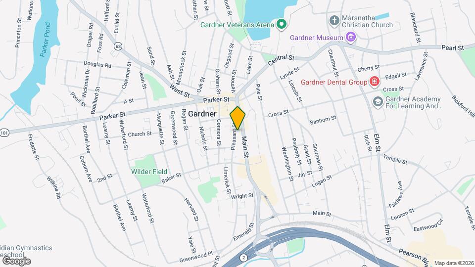 110 Pleasant St Map and Location Details