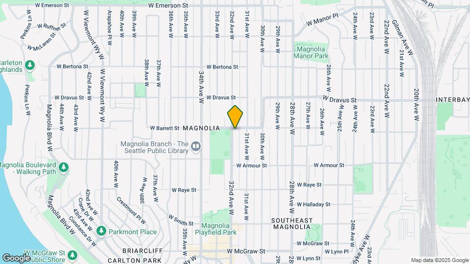 2866 32nd Ave W Map and Location Details