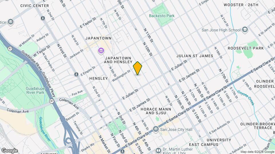 362 N 7th St Mapa y Detalles de la Ubicación