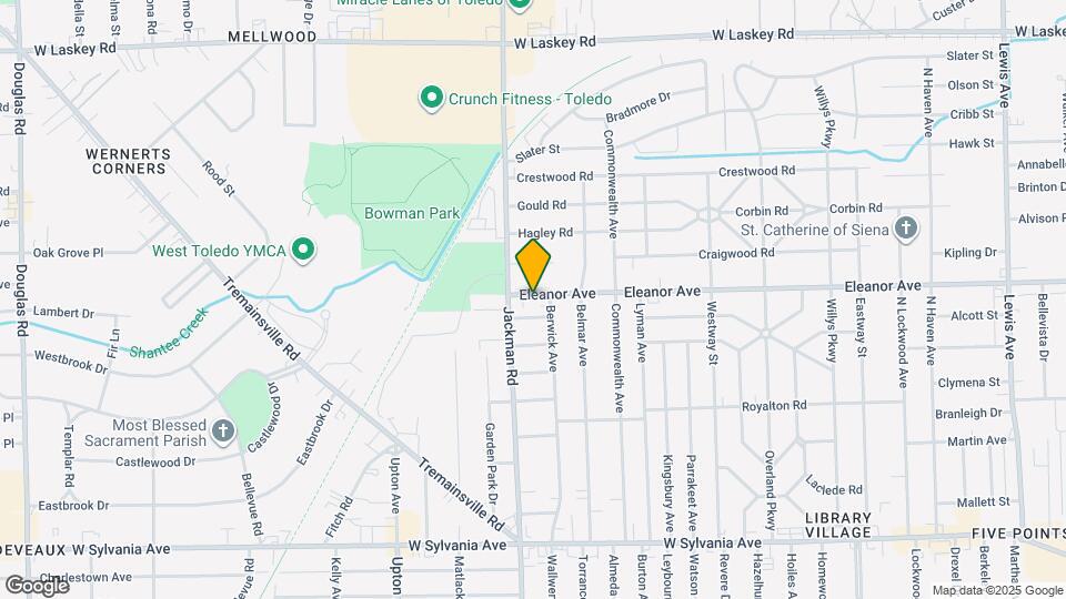 1647 Eleanor Ave Map and Location Details