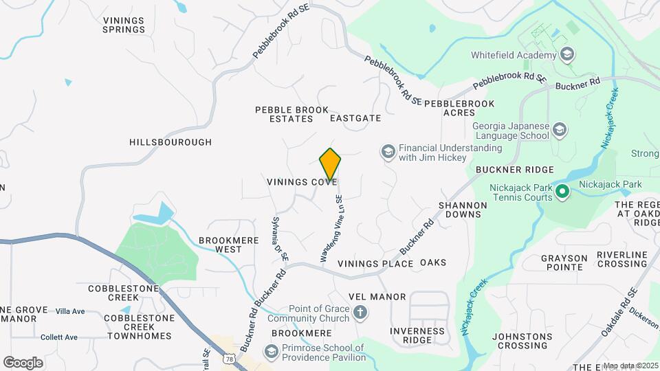 5705 Wandering Vine Trl SE Map and Location Details