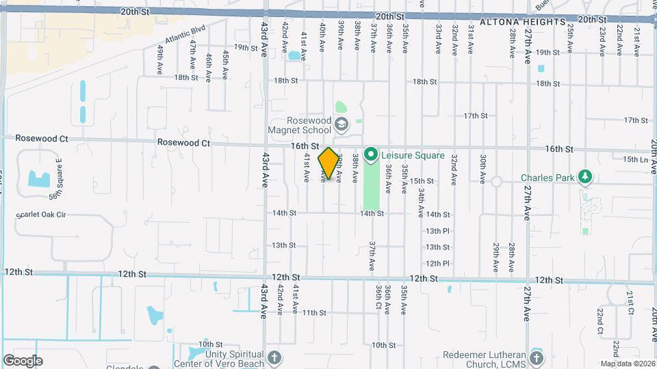 1486 40th Ave Map and Location Details