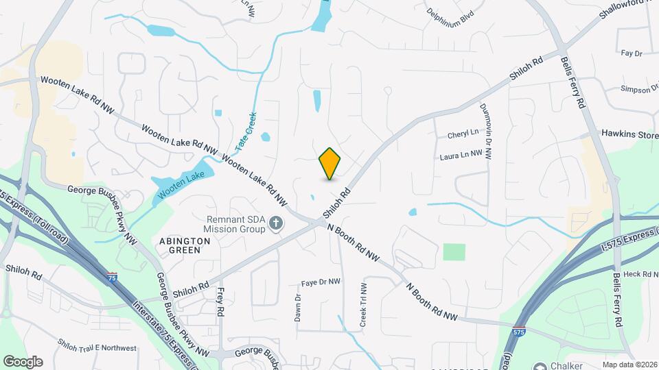 4250 Edgewater Ct NW Map and Location Details