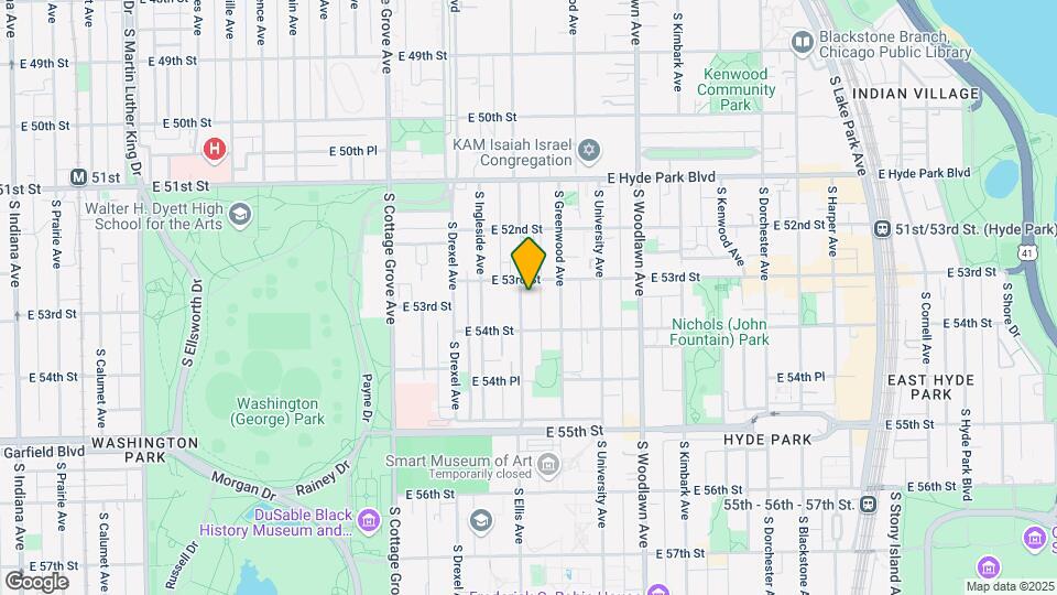 5315 S Ellis Ave Mapa y Detalles de la Ubicación