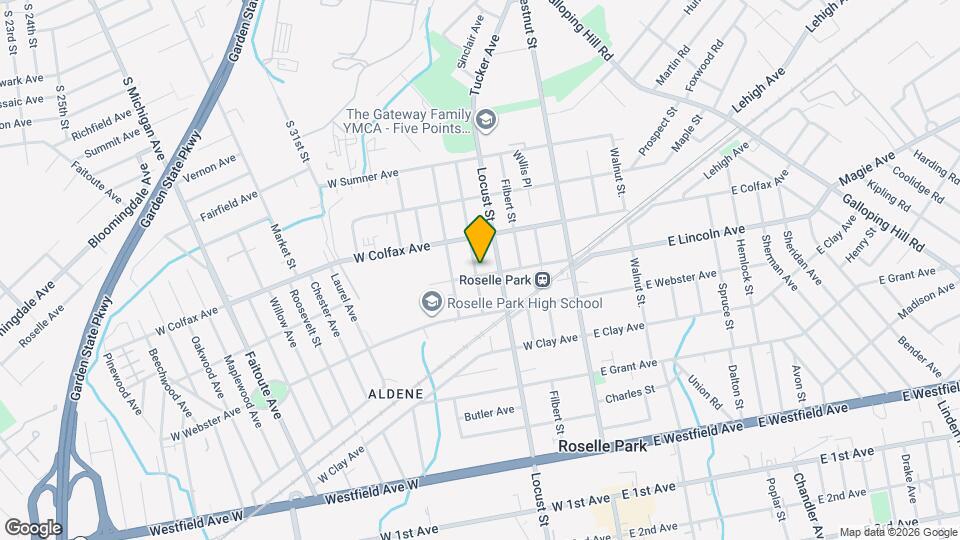 117 W Lincoln Ave, Unit 2nd Floor Map and Location Details