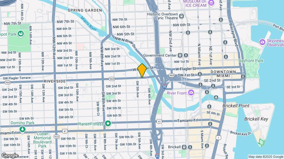 453 SW 2nd St, Unit 53 SW 2nd St # 402D Mapa y Detalles de la Ubicación