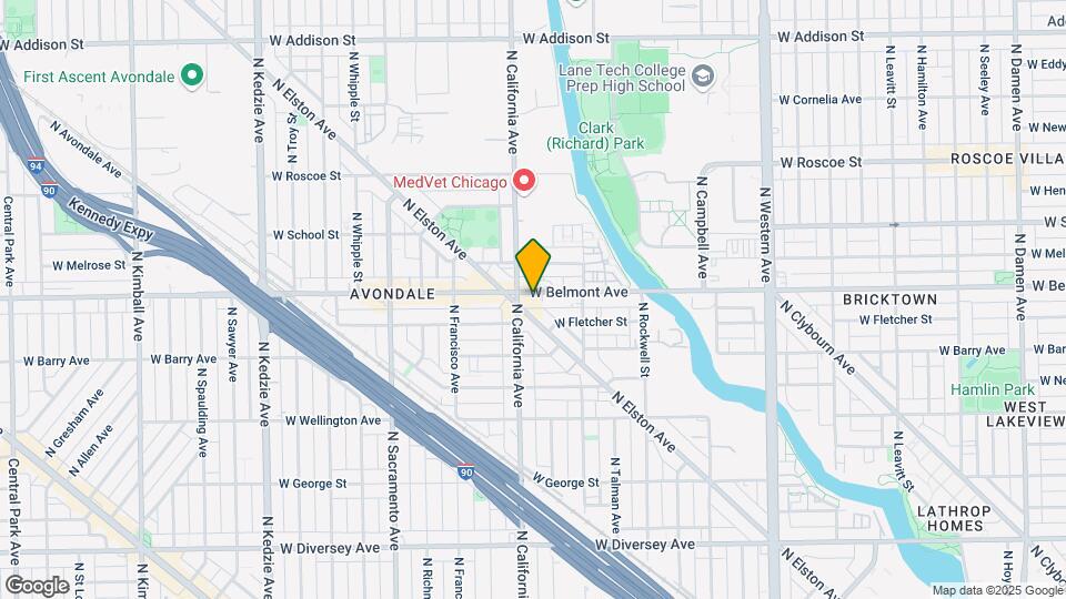 2747 W Belmont Ave Mapa y Detalles de la Ubicación