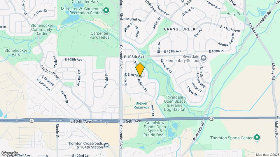 10612 Bellaire St Map and Location Details