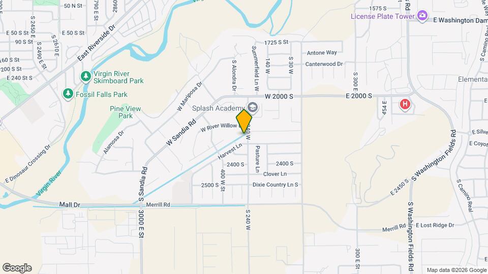 2254 S 240 W Map and Location Details