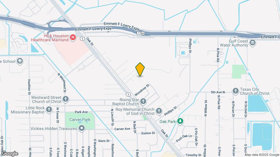 610 N Vionett Ln Map and Location Details