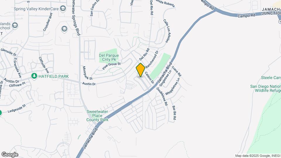10770 Jamacha Blvd Map and Location Details
