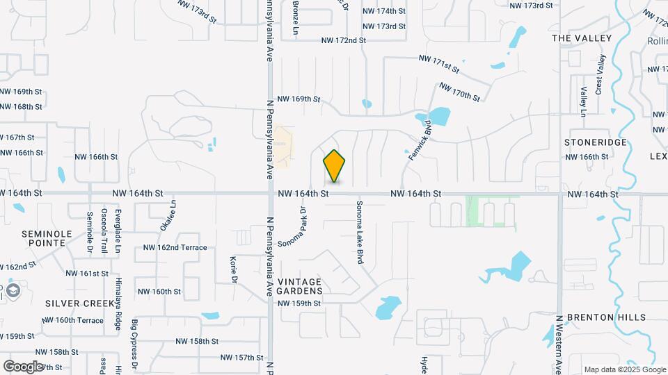 16501 Moorgate Ln Map and Location Details