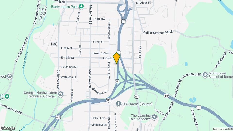 515 E 20th St SW Map and Location Details