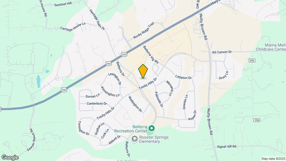 761 Trinity Hills Dr Map and Location Details