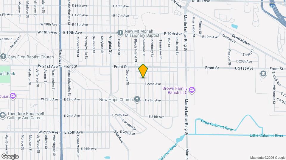 2162 Vermont St Map and Location Details