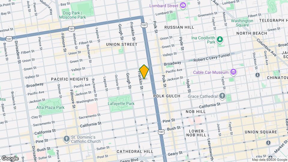 1768 Jackson St Map and Location Details