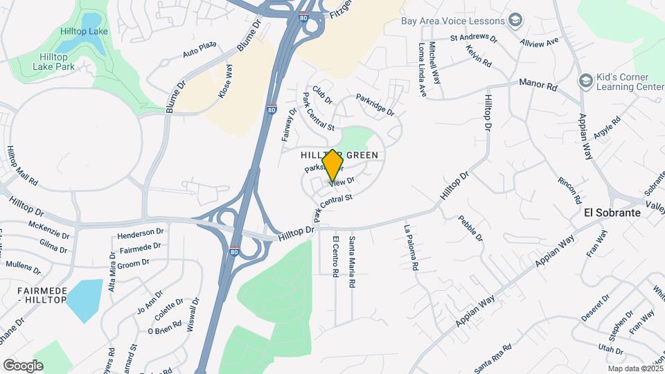 1000 View Dr Map and Location Details