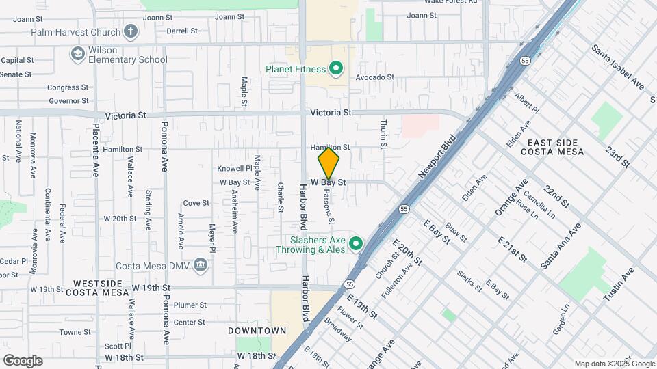 431 W Bay St Map and Location Details